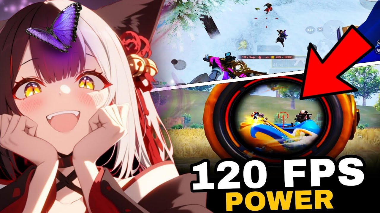120 FPS IN BGMI IS OVERPOWERED 🔥 - LOW HP CLUTCH INTENSE FIGHT