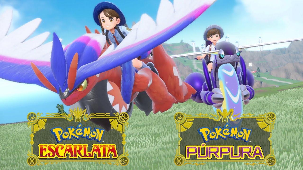 Las nuevas entregas de la saga Pokémon 📔 | Pokémon Escarlata y Pokémon Púrpura
