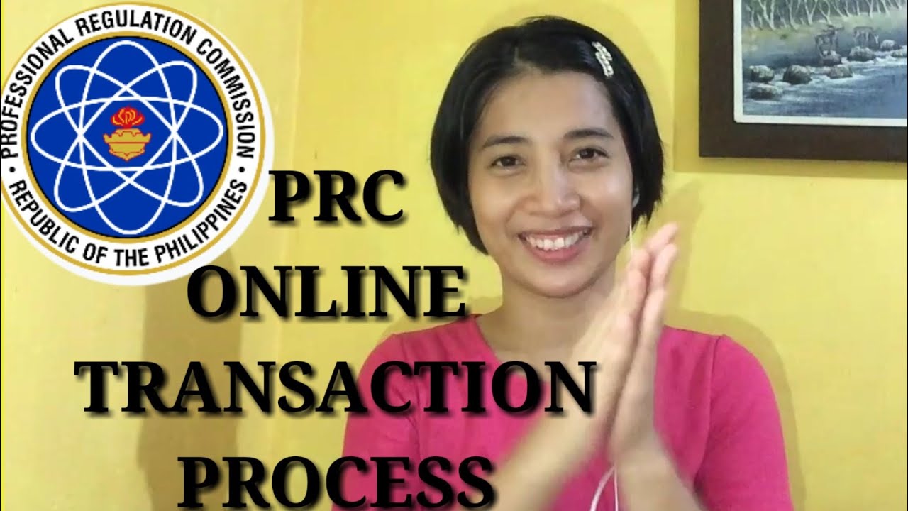 PRC ONLINE TRANSACTION PROCESS 2022