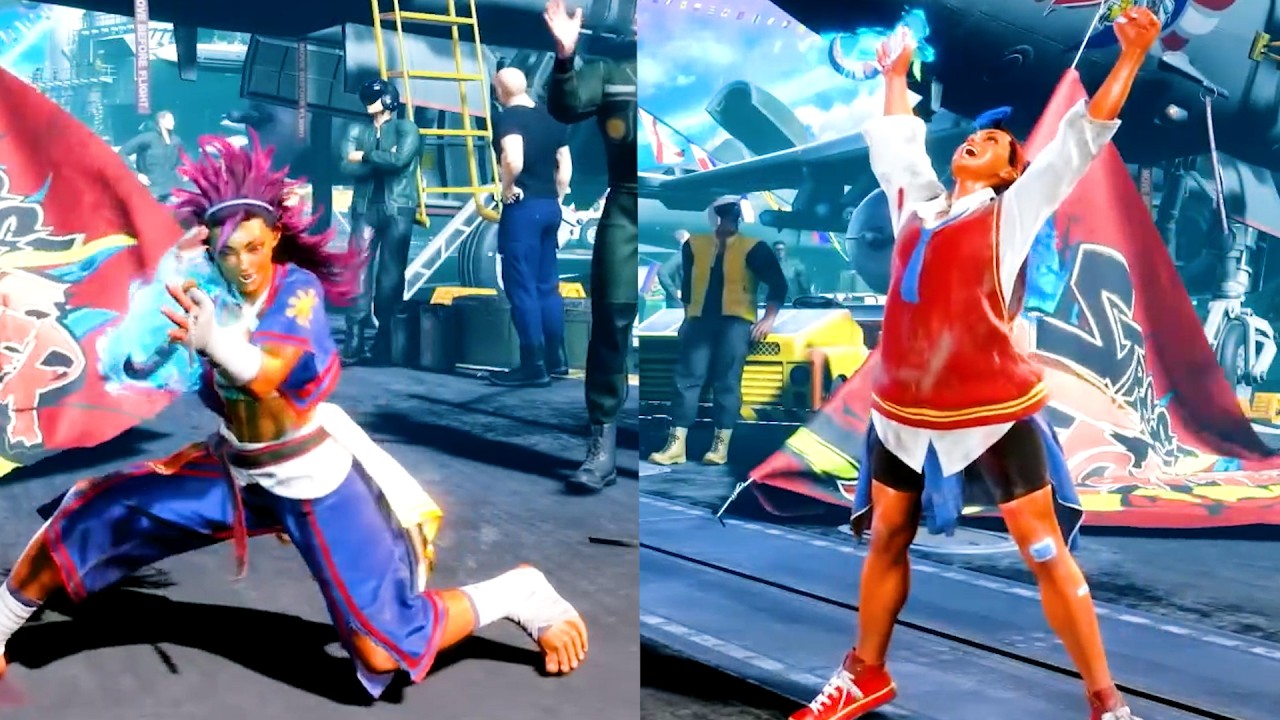 Street Fighter 6 - Yasmine vs Yasmine Gameplay First Look (CPU LEVEL 7)