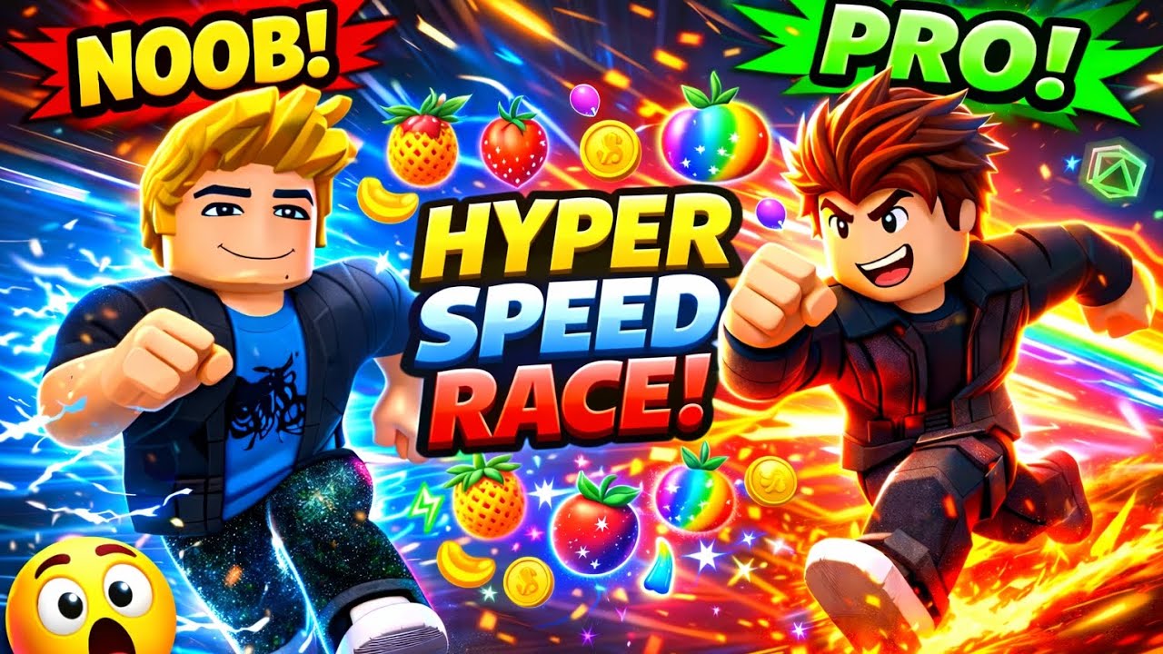 Roblox Hyper Speed Runner but I Became PRO! ⚡