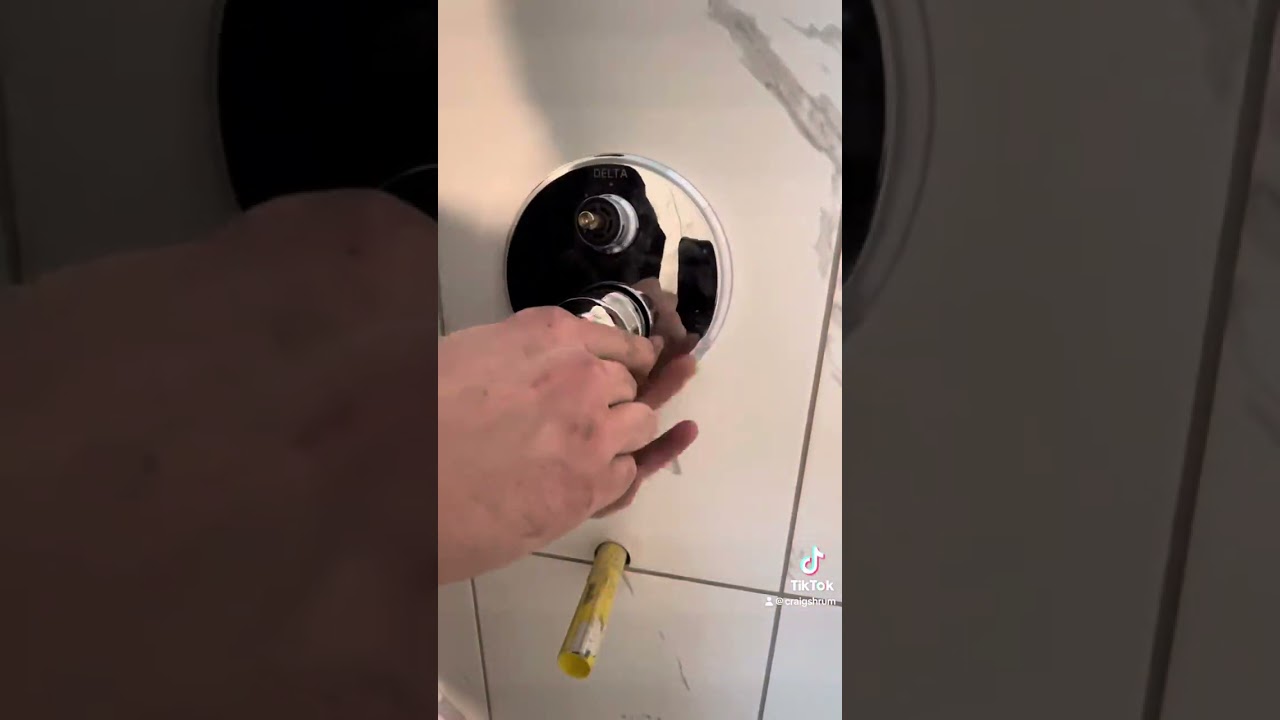 Delta multi-choice shower valve install