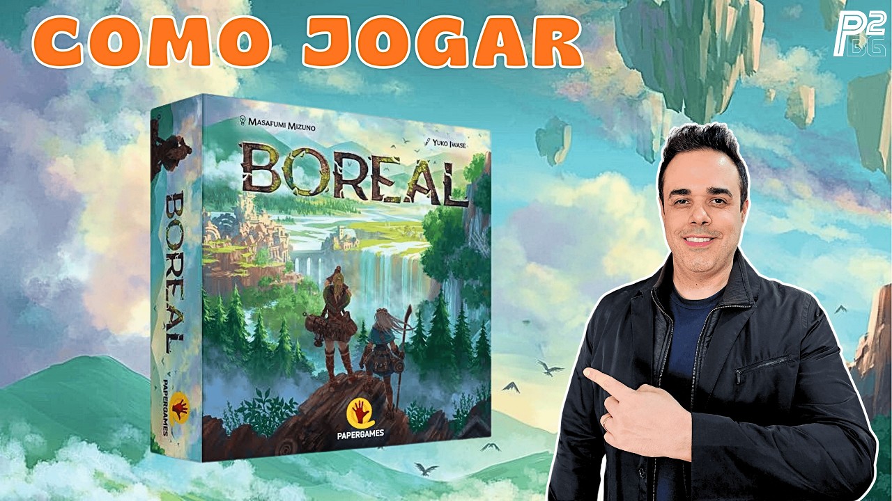 Como Jogar Boreal | Novidade Paper Games