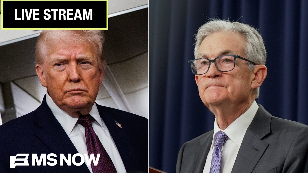 LIVE: Trump delivers economic speech amid Powell backlash and affordability crisis