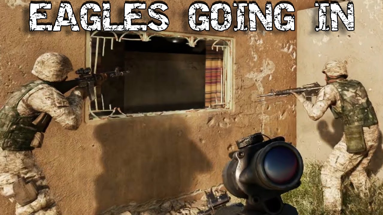 US Marines raiding a compound! Six Days In Fallujah
