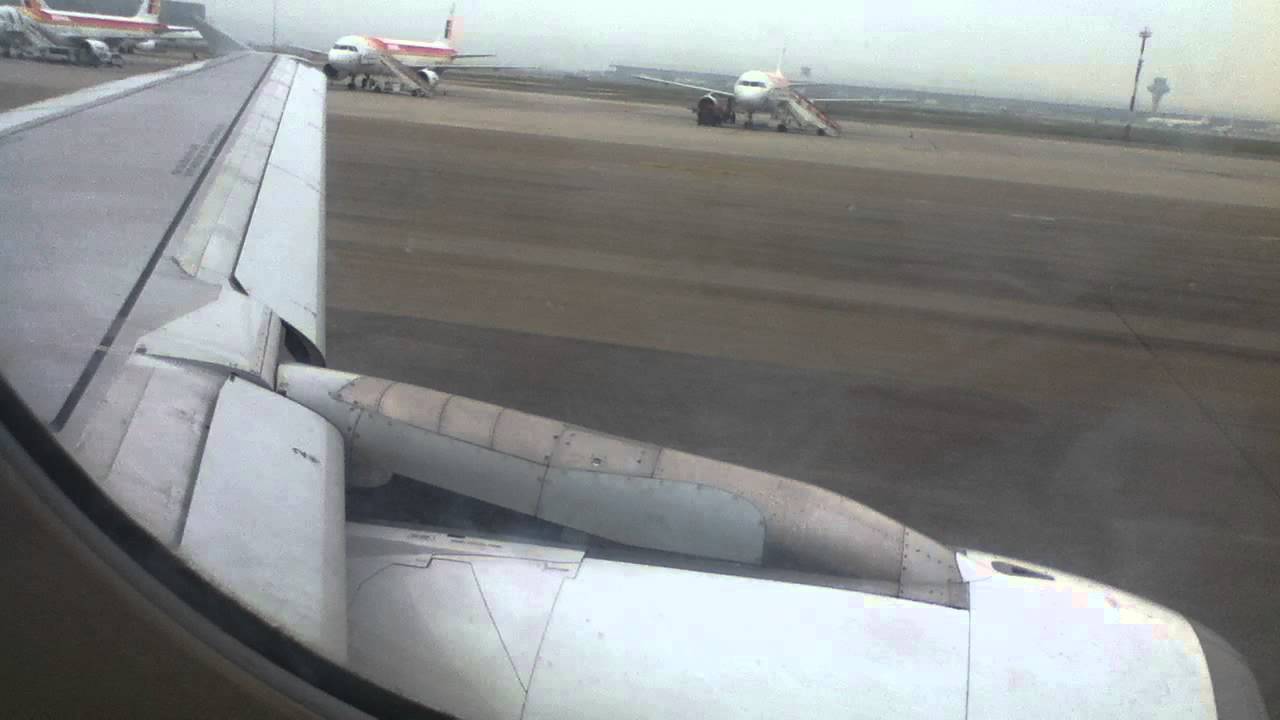 Iberia Express Airbus A320-211 Pushback and Safety Demo