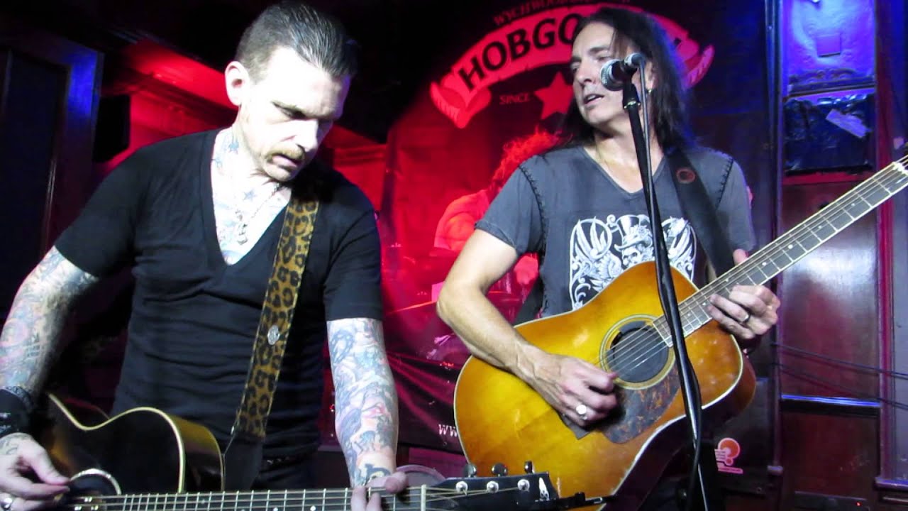 Born to Run + Whiskey in the Jar - Ricky Warwick & Damon Johnson, Evesham, 20150922