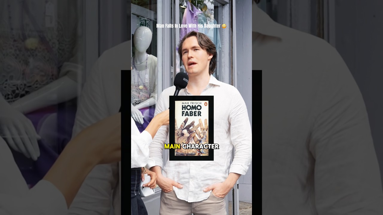 Street Interview: Life-Changing Book Max Frisch Homo Faber  