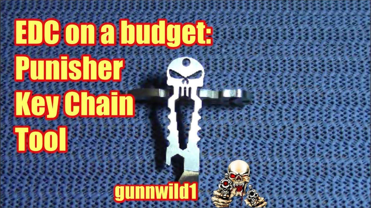 EDC on a budget: Punisher Keychain Tool