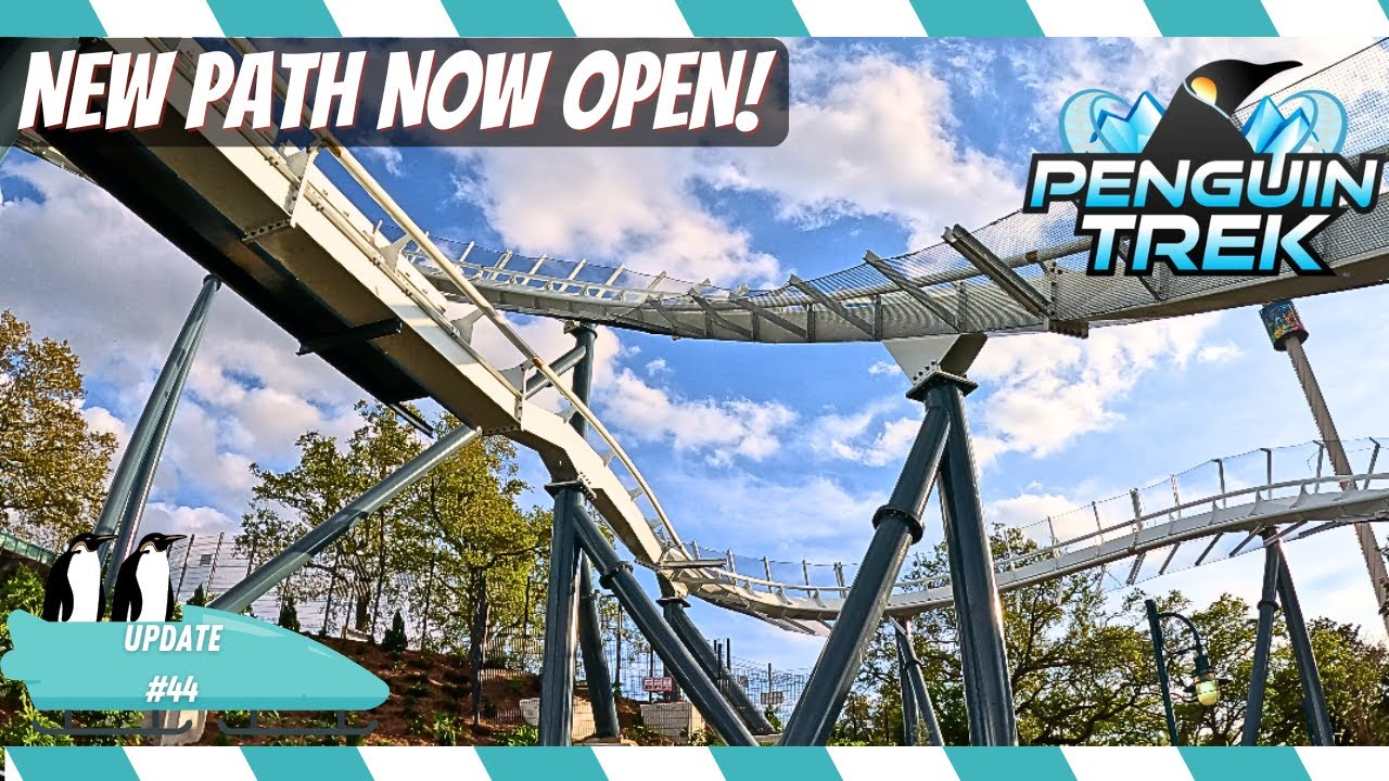 New path UNDER Penguin Trek! | Penguin Trek Construction Update 44