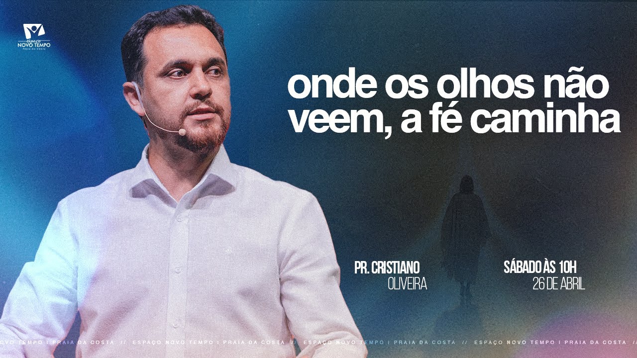 Culto ao Vivo | Confiar e Caminhar | Pr Cristiano Oliveira | 26/04/2025