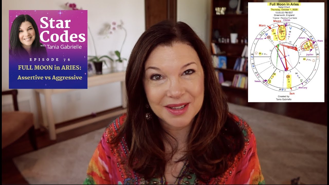 FULL MOON in ARIES [Oct 1, 2020] Assertive vs. Aggressive - Astrology Numerology Forecast
