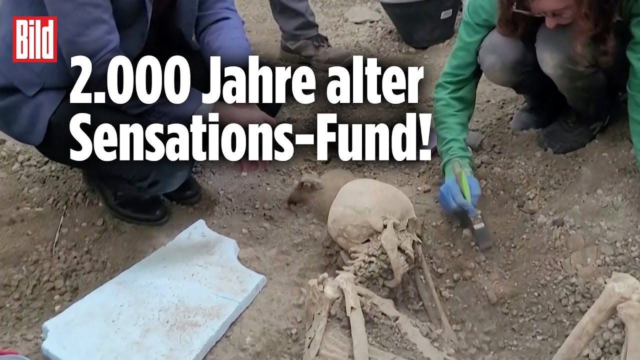 Zwei Skelette entdeckt: Spektakulärer Fund in den Ruinen von Pompeji