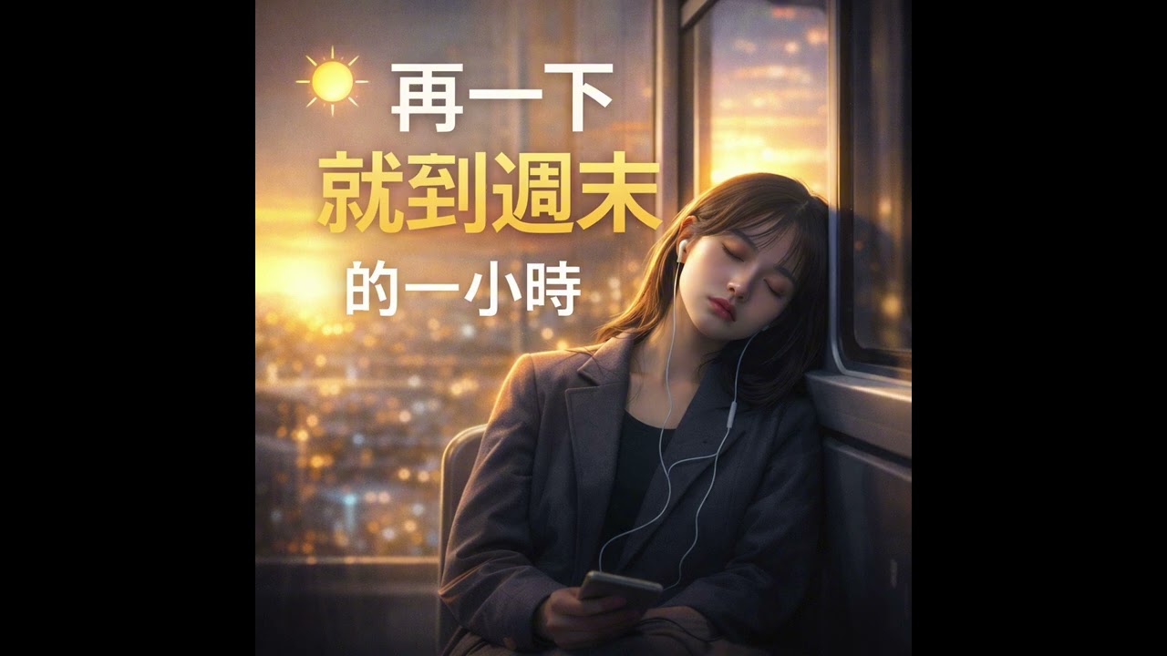 🌤 再一下就到週末的一小時｜星期四上班陪伴歌單｜女聲溫柔陪你撐到放鬆