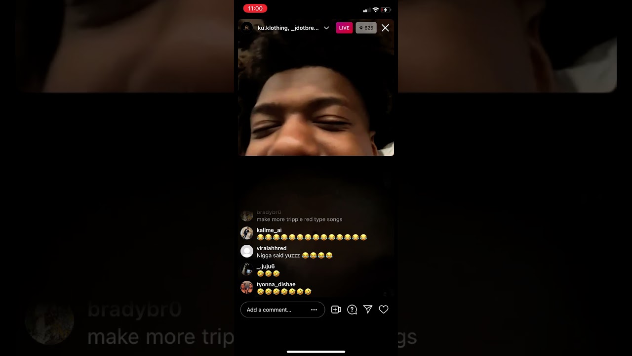 JdotBreezy trolls Spinabenz on IG live