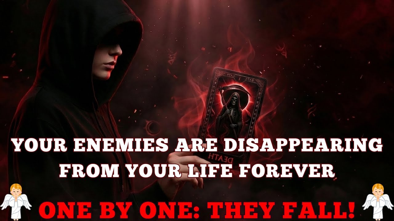 🤫 SILENCE FALLS... Your Enemies Are Disappearing from Your Life Forever 🚫 #tarot