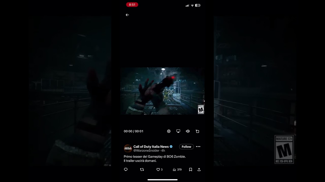 Bo6 zombies gameplay leak #callofduty