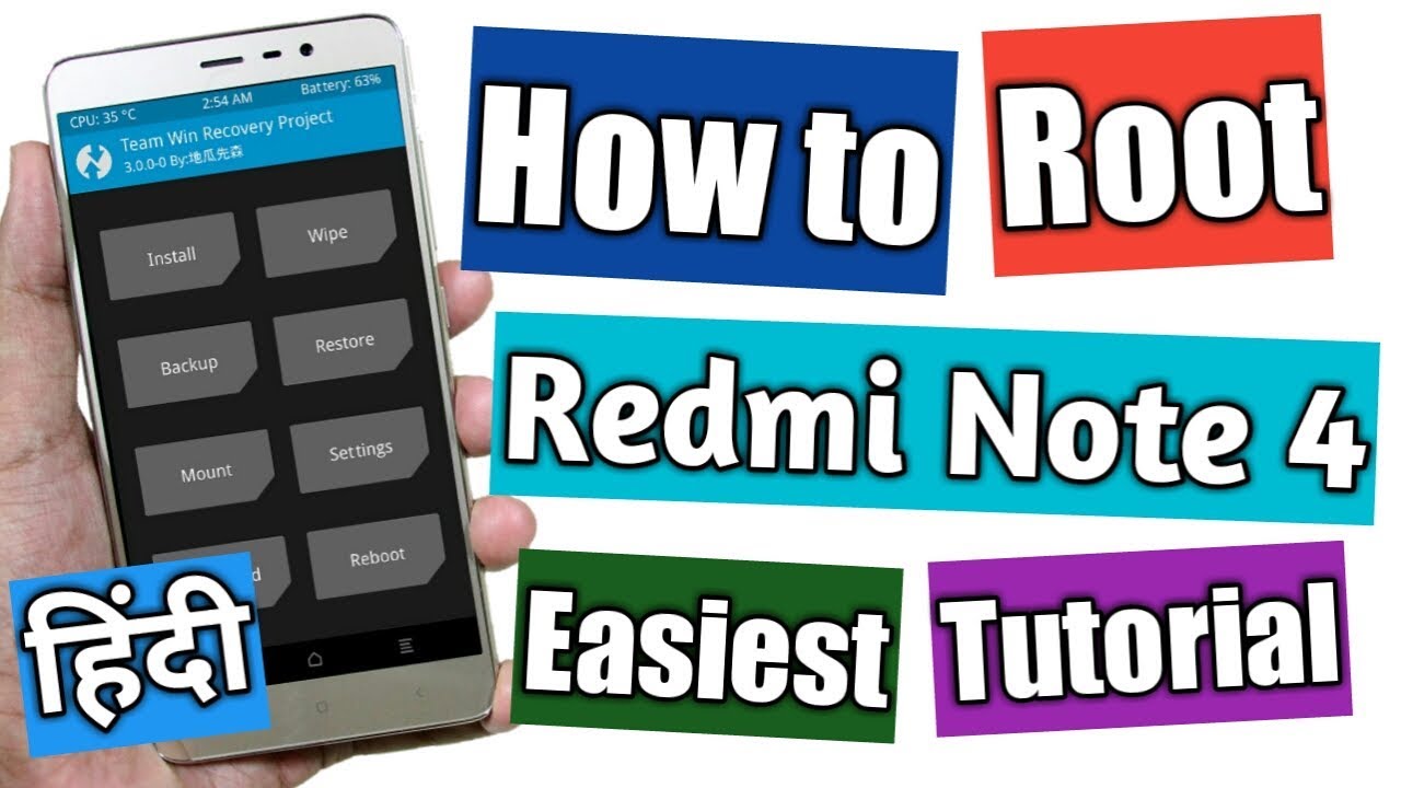 How to Root Xiaomi Redmi Note 4 Easily with TWRP Recovery! [SAFE] Latest Tech News #TechNews