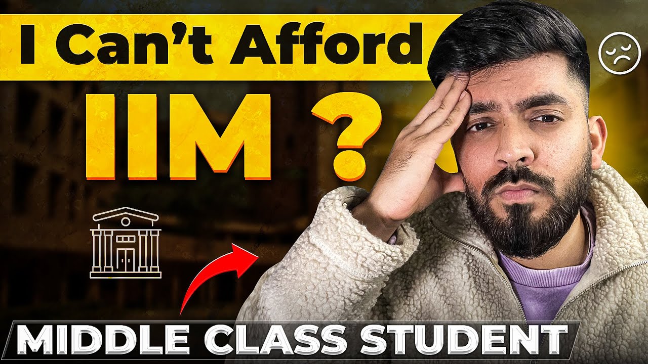 Can a Middle-Class Student Afford IIM? Reality of Life at IIM ❌