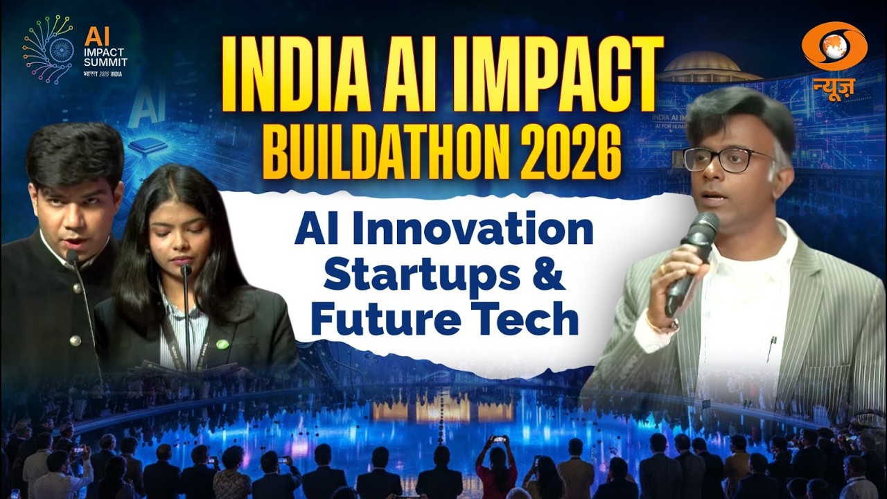 LIVE | India AI Impact Buildathon 2026 | AI Innovation, Startups & Future Tech
