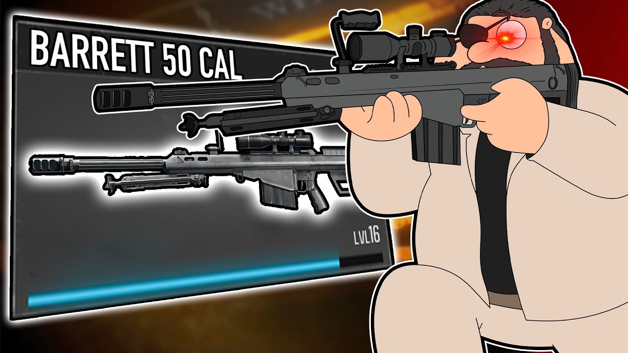 Запретный Barrett 50 Cal входит в Black Ops 6
