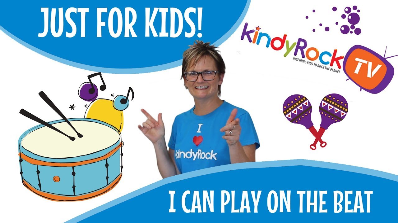 I CAN PLAY ON THE BEAT | Favourite instrument songs| kindyRock great songs for kids