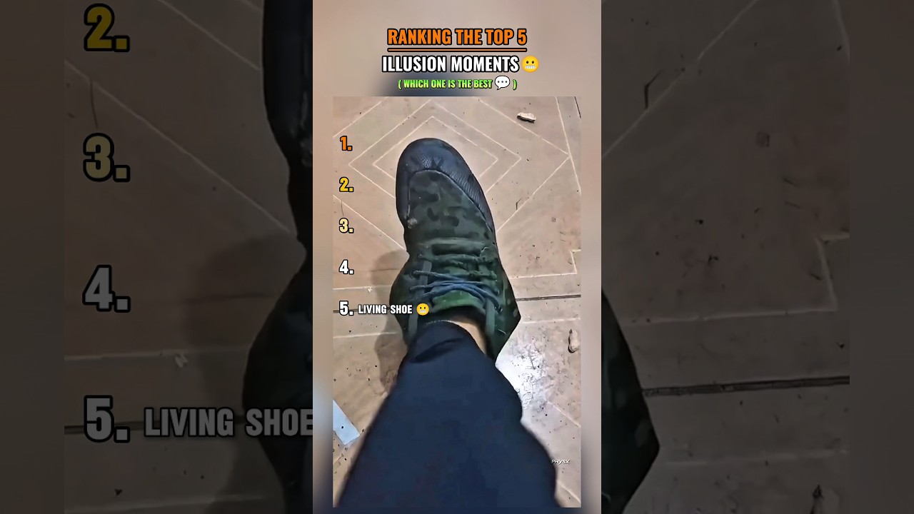 Топ-5 моментов, вызывающих иллюзии 😬🔥 #top5 #illusion #moments #fyp #viral