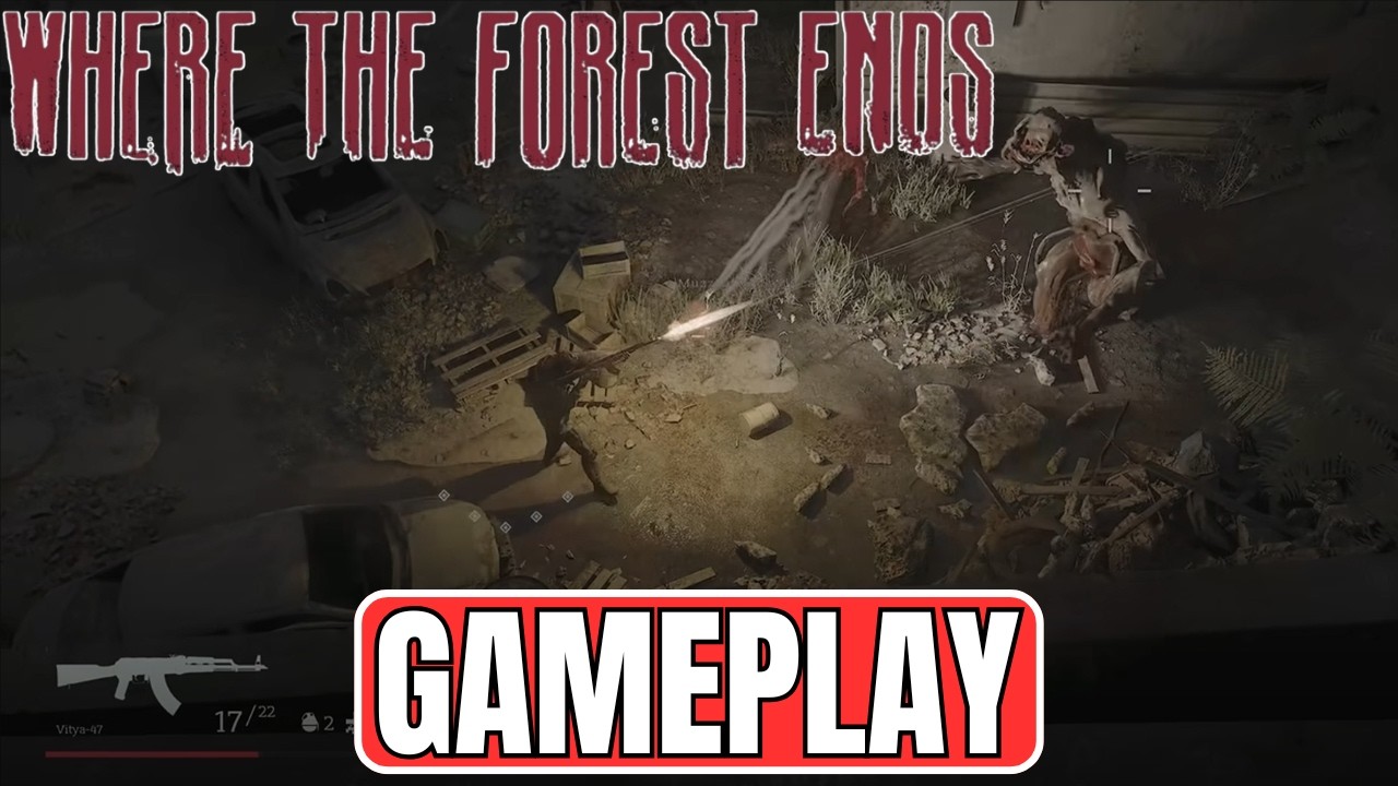 Where The Forest Ends - Gameplay | Top-Down Horror Shooter