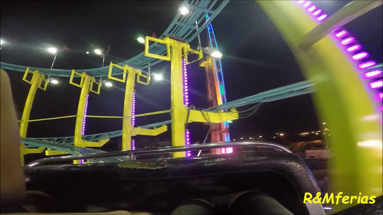 On-ride Jet Star-Feria de Málaga 2016-R&Mferias. Atracciones de feria.