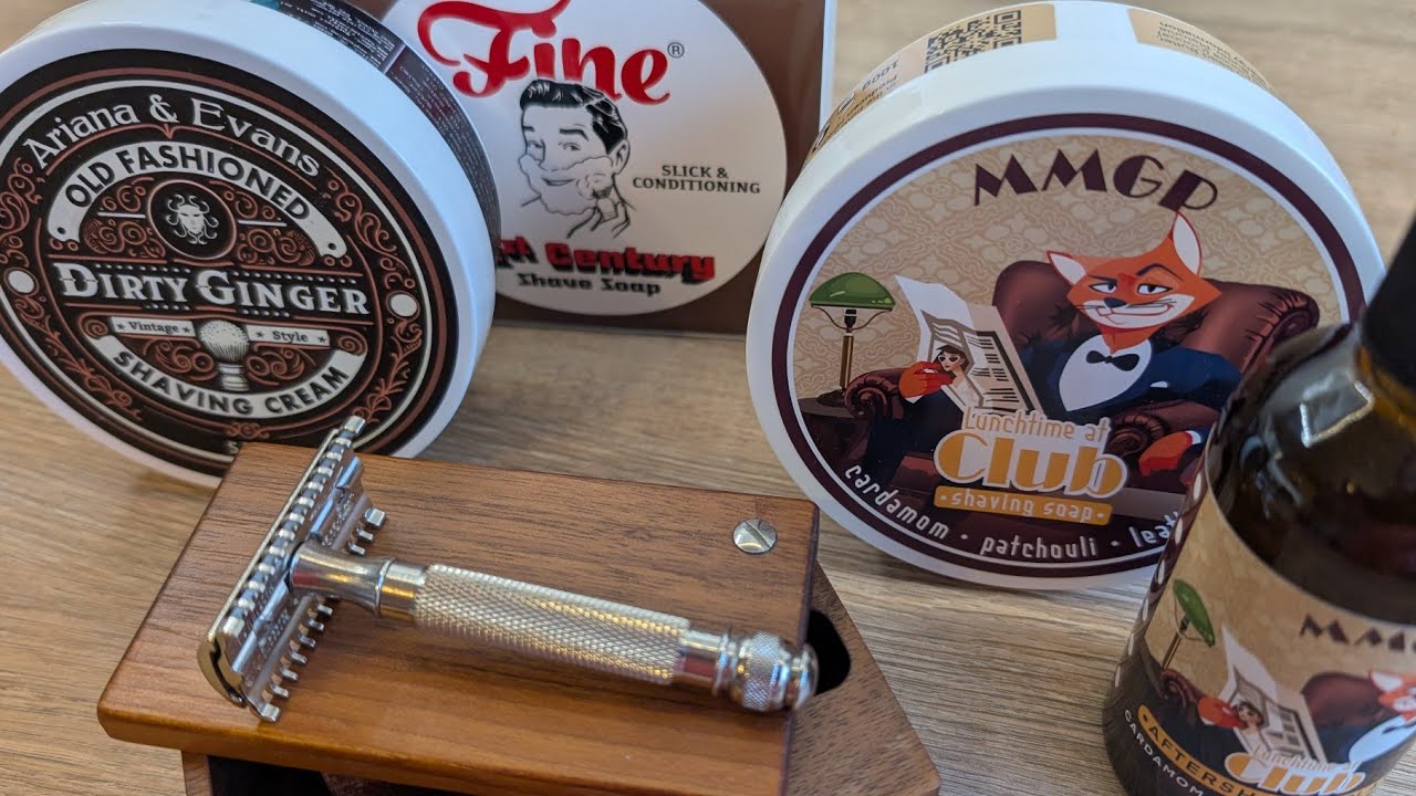 Three Soaps and a Vintage Gillette Razor💥 What's Going On? Tune in to Find Out 👍