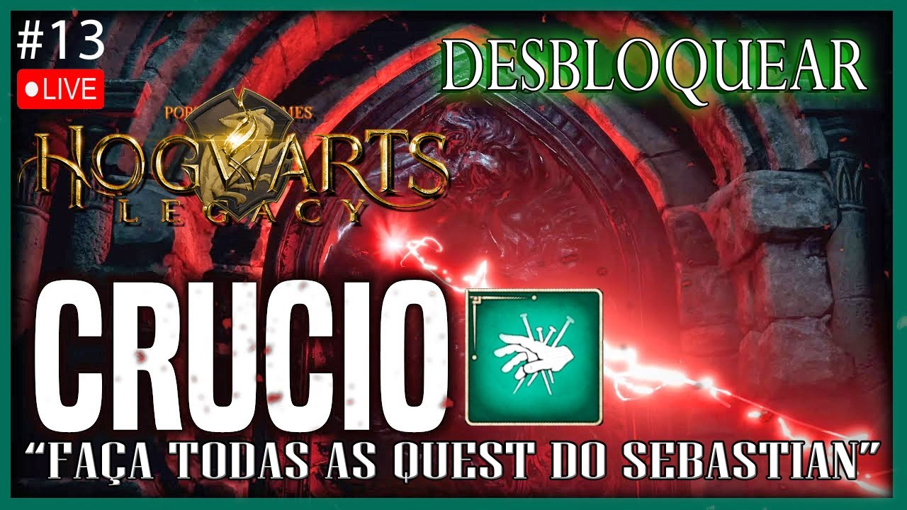 📽️🔴 HARRY POTTER LEGACY-  AGORA SEI ARTE DAS TREVAS   #13