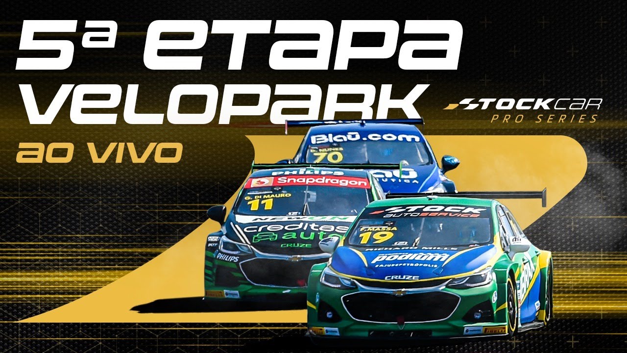 STOCK CAR 2022 AO VIVO | PROVA 5º ETAPA - VELOPARK