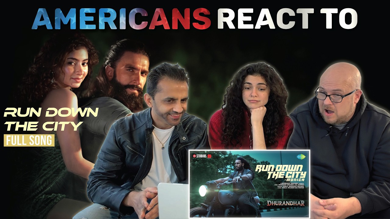 Run Down The City – Monica Song Reaction by New Yorkers | Dhurandhar | Ranveer Singh | Sara Arjun