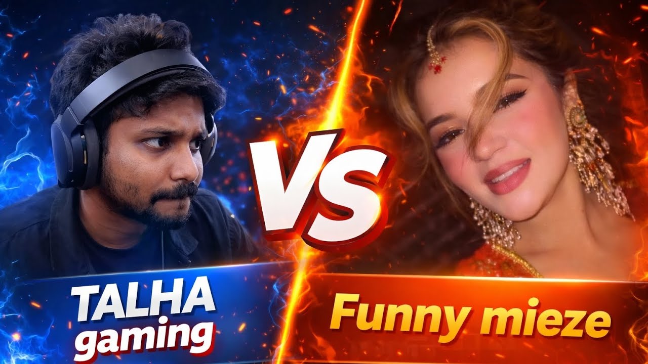 TALHA GAMING  X FUNNY MIEZE  //তালহা  গেমিং য়ের subscriber  তাকে অপোমান করলো 