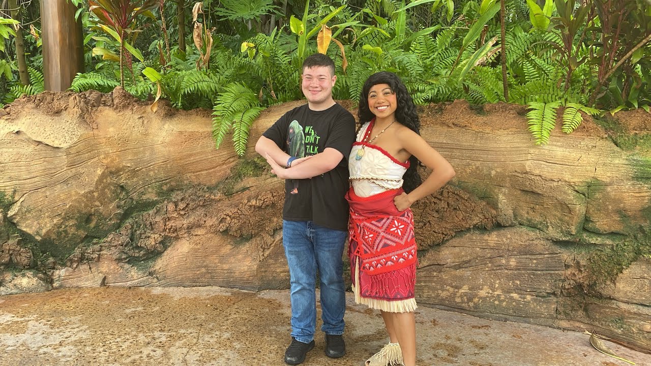 Moana meet and greet 