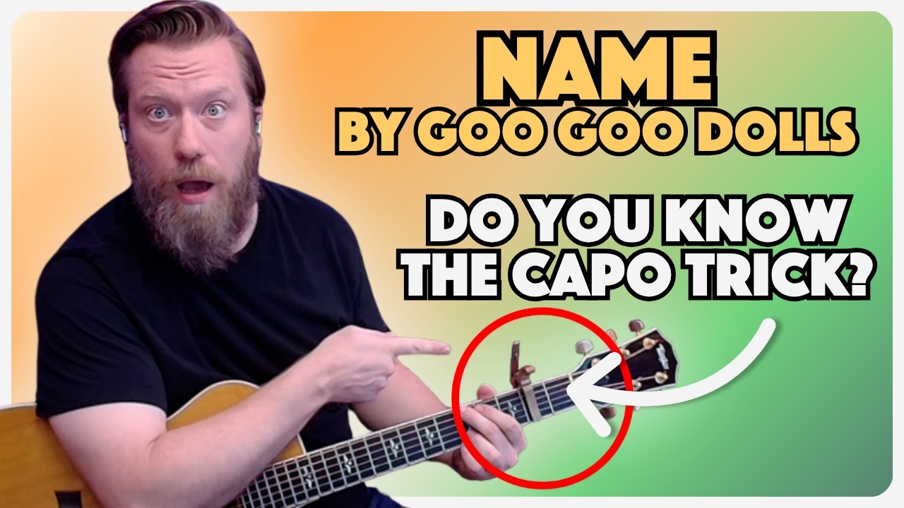 Guitar Tutorial: Name by GOO GOO DOLLS (Standard Tuning Version)