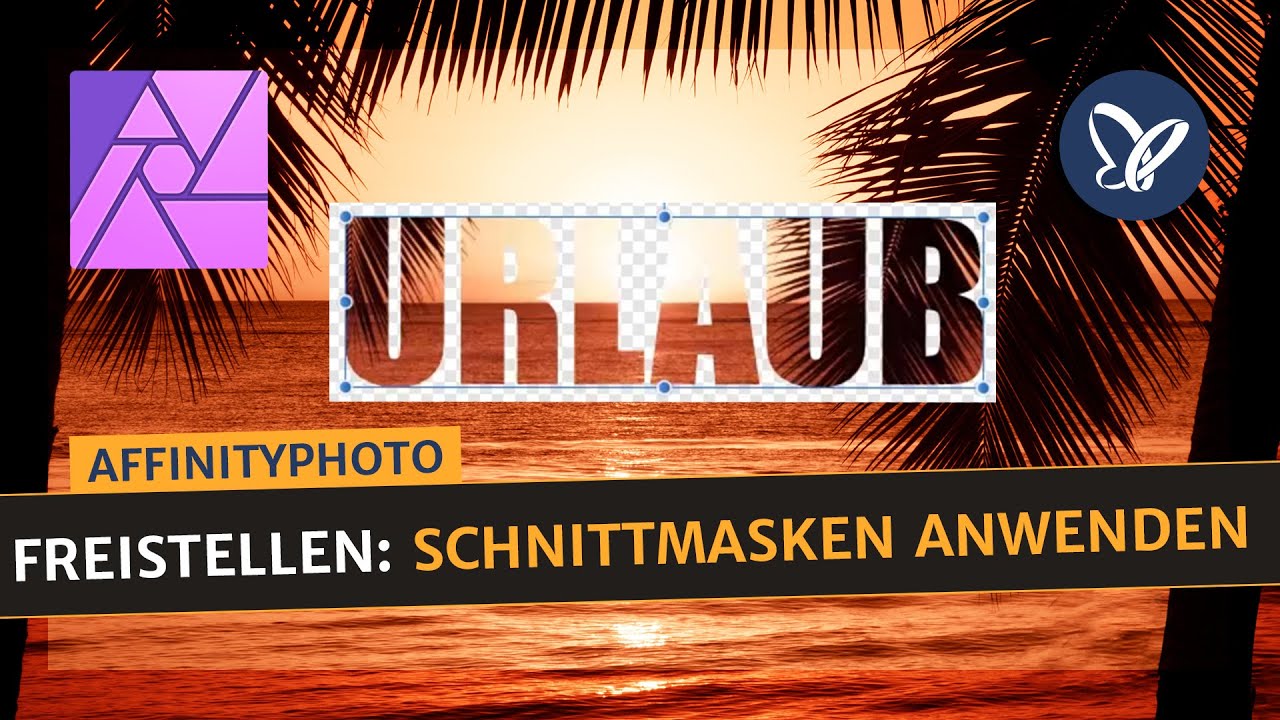 Affinity Photo-Tutorial: Freistellen – Schnittmasken anwenden