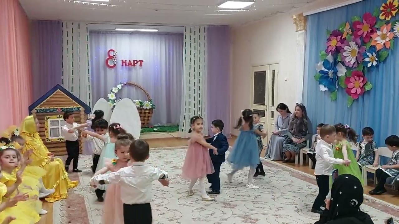 Вот весна пришла опять. Танец во 2 мл группе.