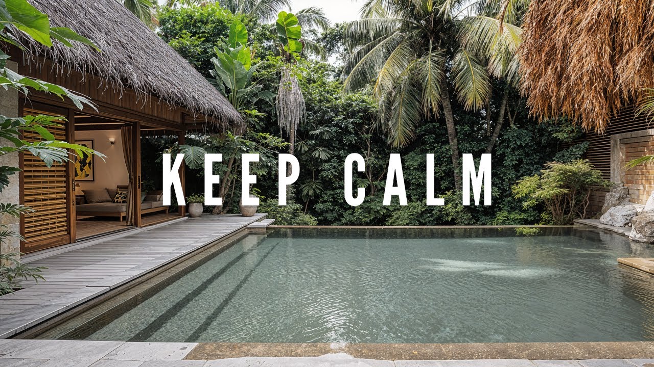Keep Calm and Study | Tropical Serenity