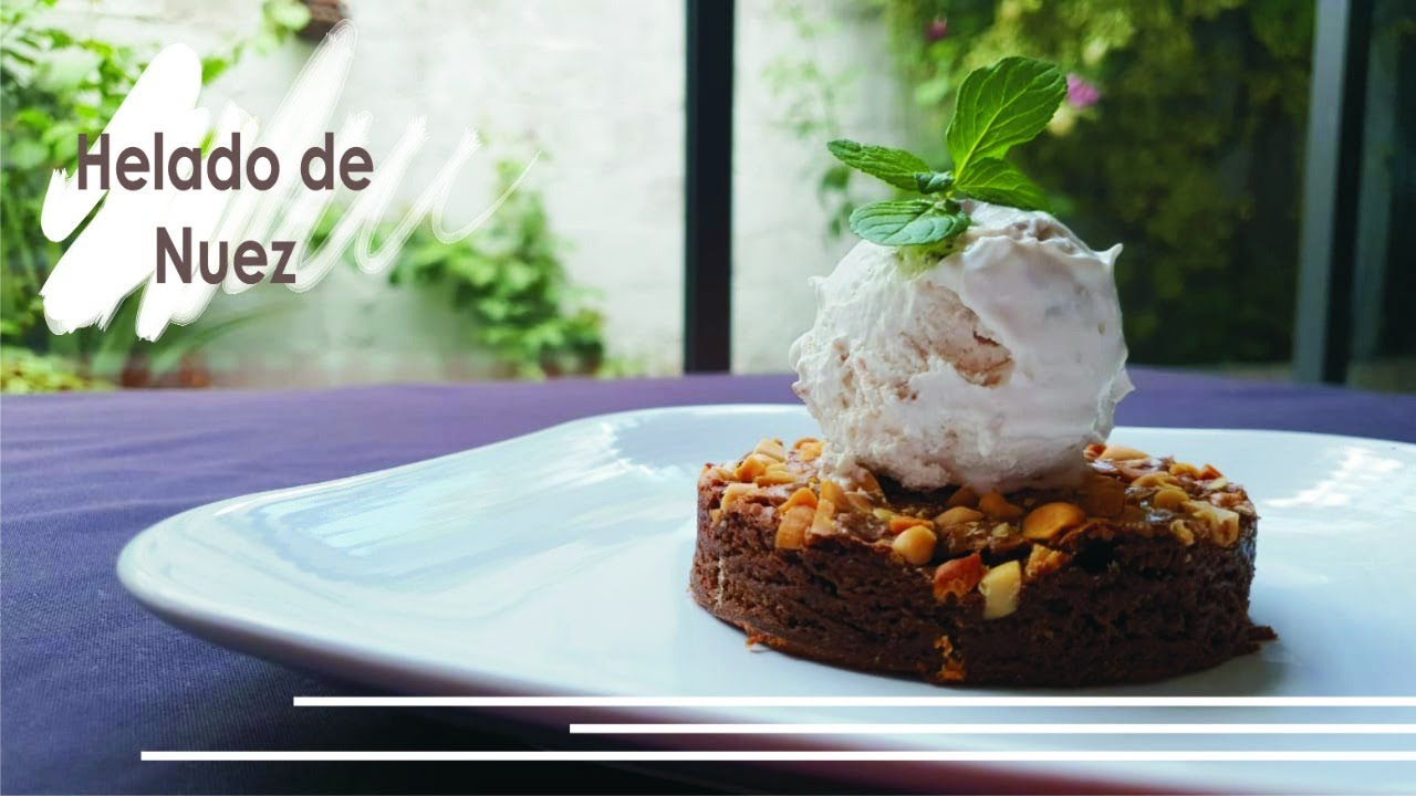 ¿Cómo hacer HELADO de NUEZ casero? |Brunch Godín| 🍦🍧🍨