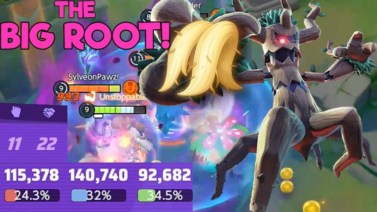 ᵗʰᵉ BIG ROOT is HERE! Trevenant Becomes a Tier Higher in Survivability & Strength! ~ Pokemon Unite
