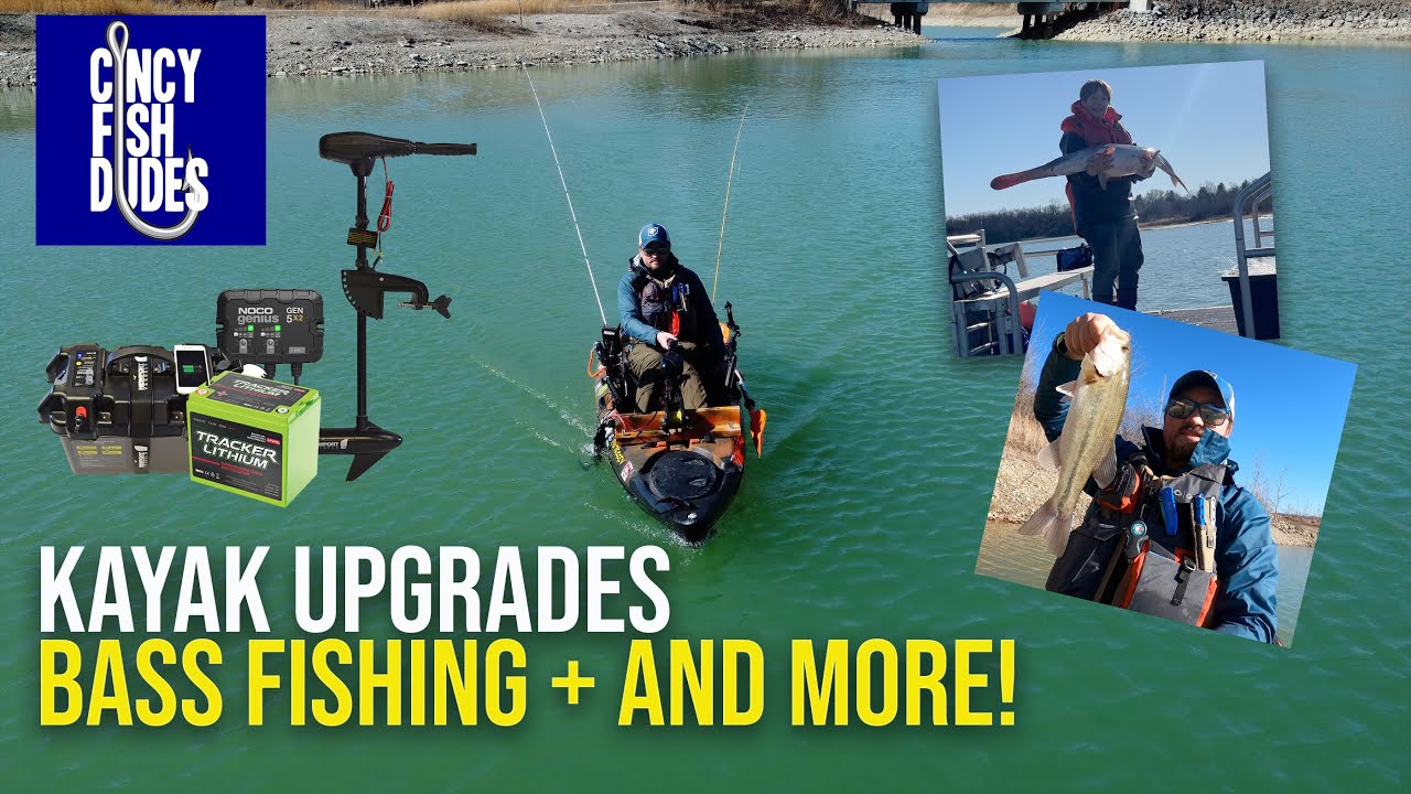 DIY Center-Mounted Trolling Motor on Hoodoo Tempest 120P Kayak (Tracker Lithium Battery)