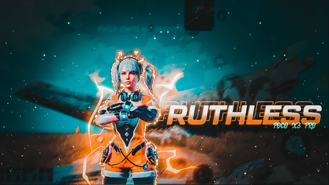 NEFFEX - Ruthless ⚡ | BGMI 4K Montage | 5 Finger + Full Gyroscope | MR.YAMRAJ