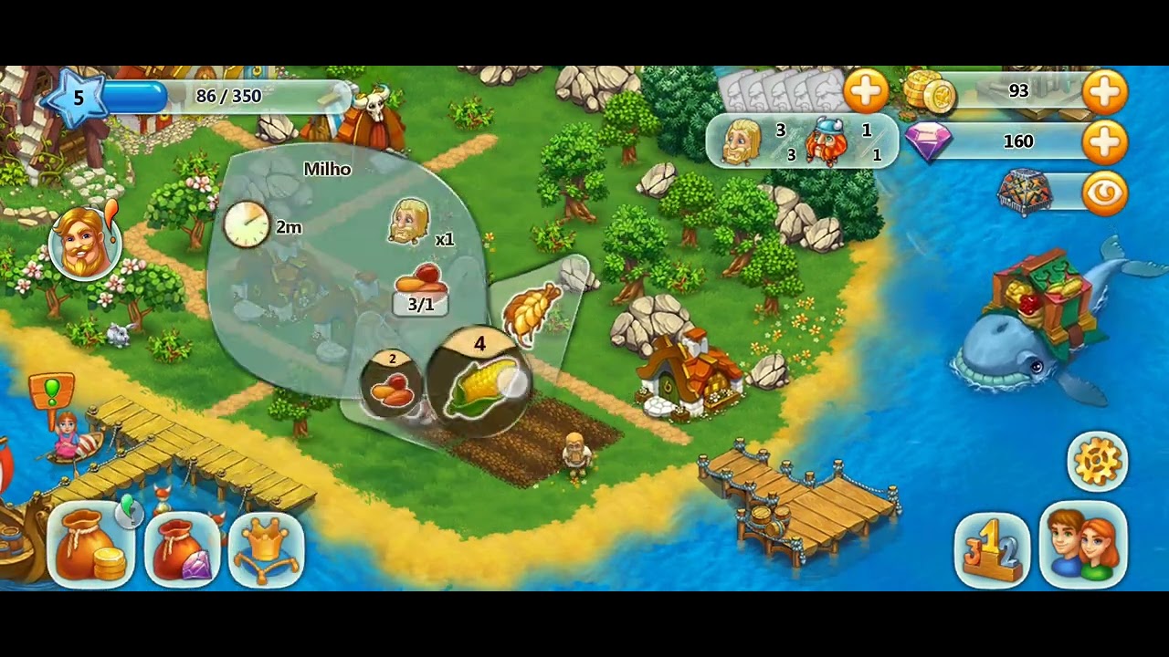 Harvest Land level 1 - 6 #mobilegame #harvest #harvestland