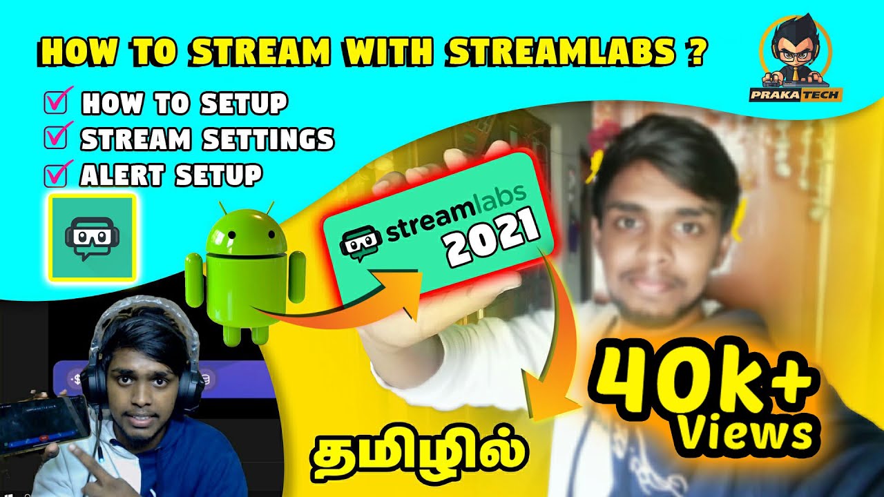 How To Live Stream  With StreamLabs Mobile on Android 2021 | Pro Streaming App For PUBG | PrakaTech