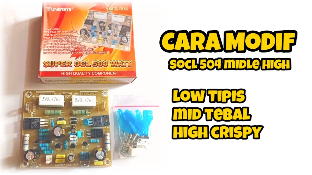 Midle Lantang - Cara Modif Socl 504 Karakter Mid High