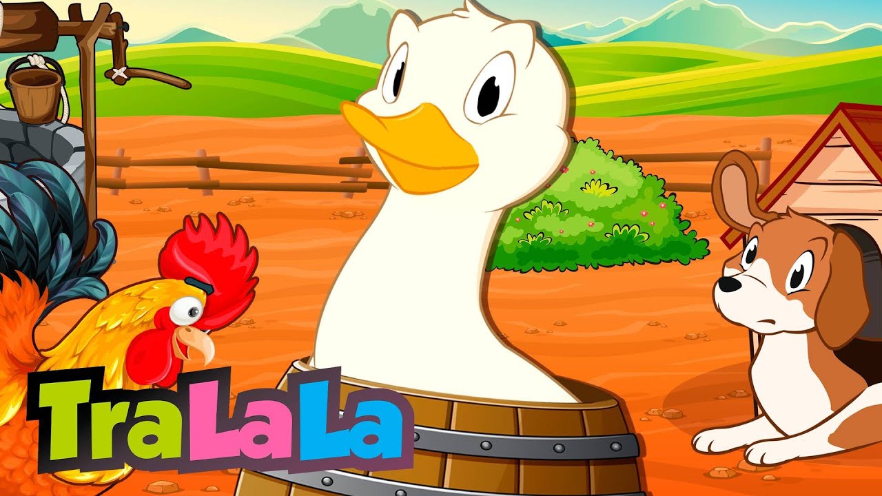 Șade rața pe butoi 🦆 Melodii pentru copii de la TraLaLa