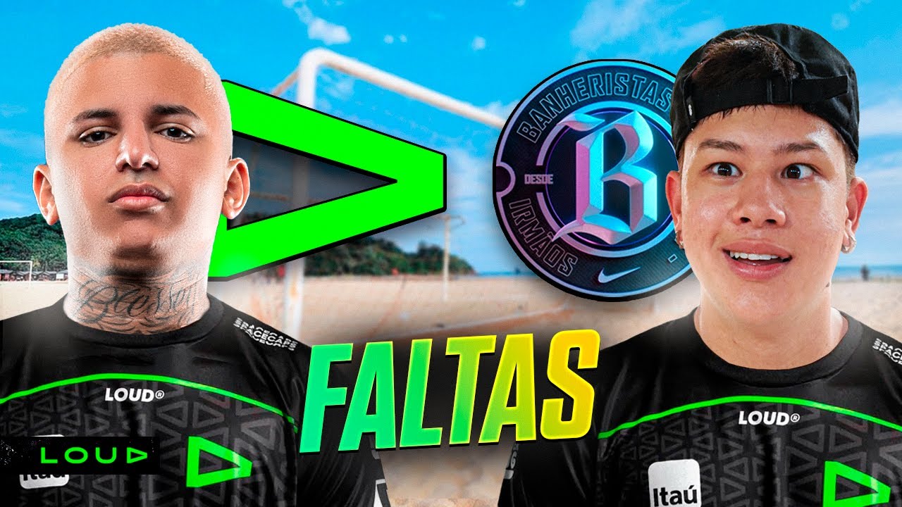 DESAFIO LOUD vs BANHEIRISTAS na AREIA!!