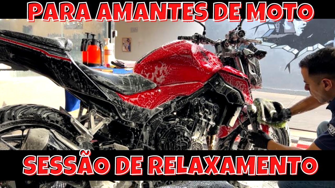 LAVEI MINHA CB500F - A LAVAGEM MAIS DETALHADA