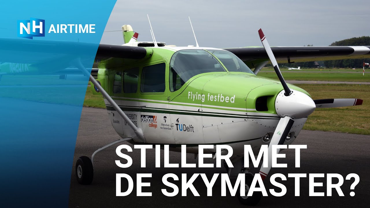 NH AIRTIME S08E02 (NL) | Stiller en zuiniger dankzij de stokoude Skymaster?